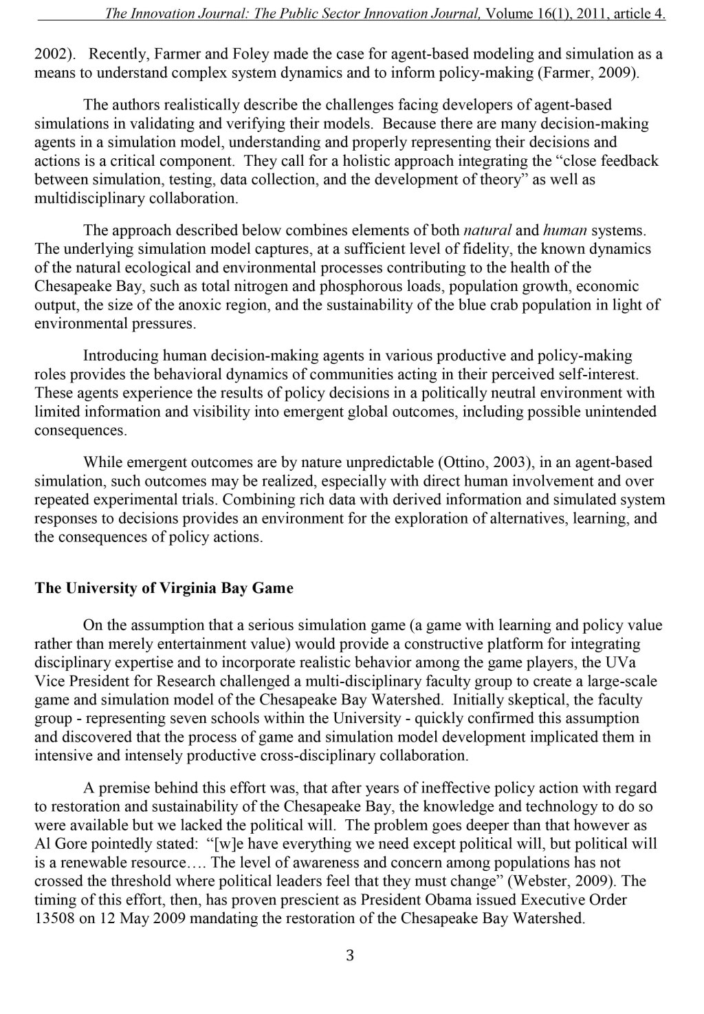 A practical approach to the complex problem of environmental sus